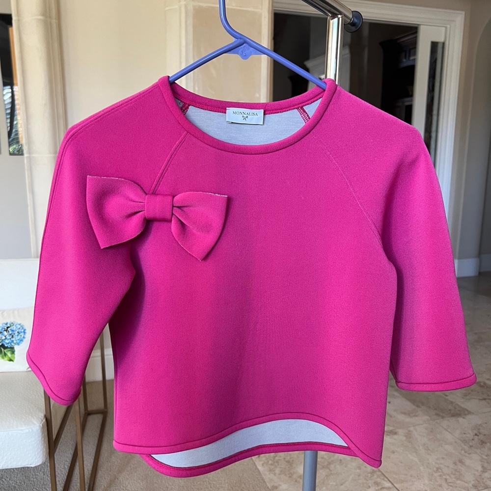 Monnalisa Girls Top Size - 8 years old
